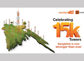 Banglalink Expands 4G network coverage with 15,000 Towers Across Bangladesh