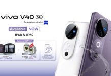 vivo V40 5G: Become confident in rainy weather