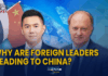 Why are foreign leaders heading to China?